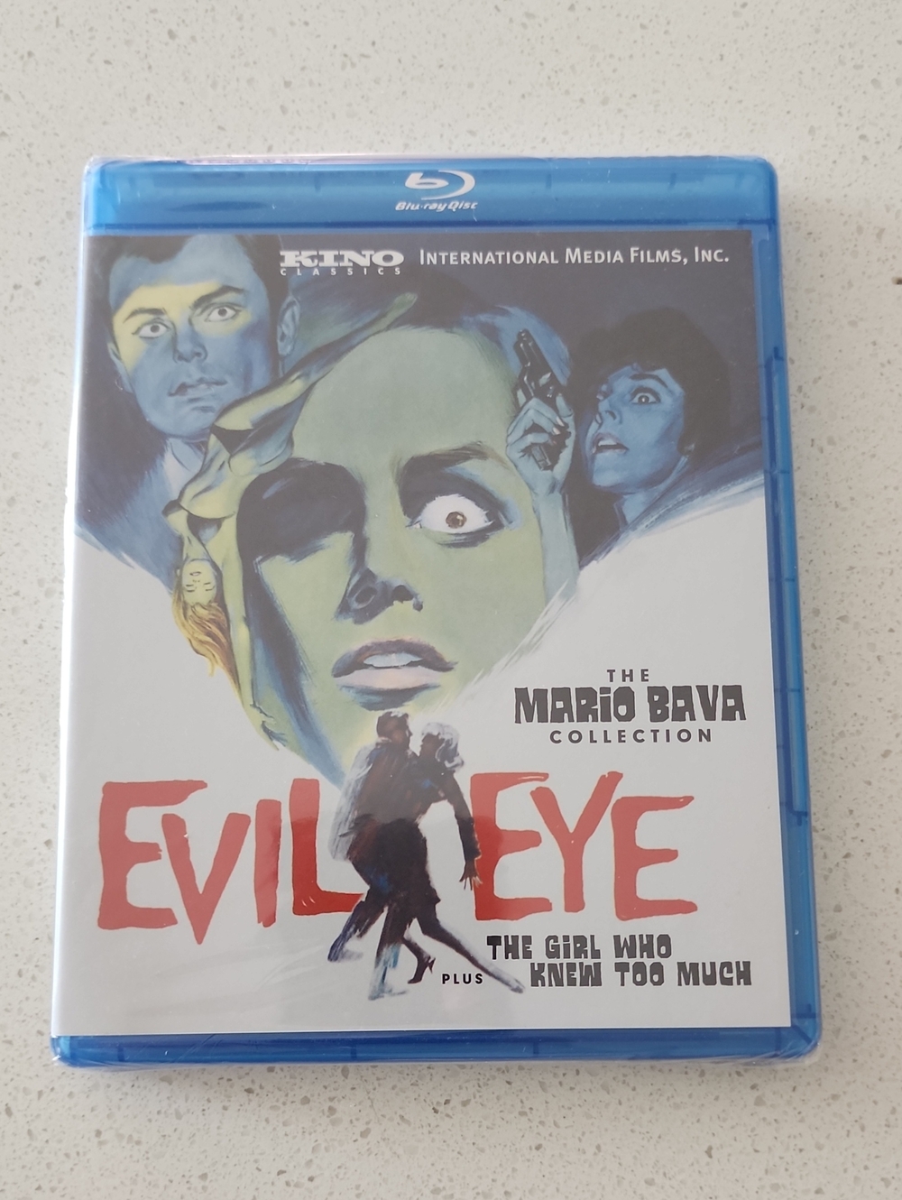 Evil Eye / The Girl Who Knew Too Much Blu-ray (Kino Classics, 1963) Mario Bava